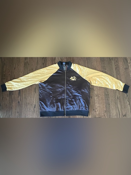 Star Wars Jackets & Blazers - Star Wars Black and Gold 40th Anniversary Varsity Bomber Jacket